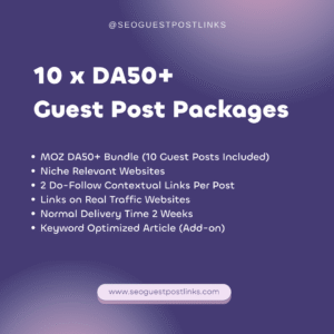 10 x DA50+