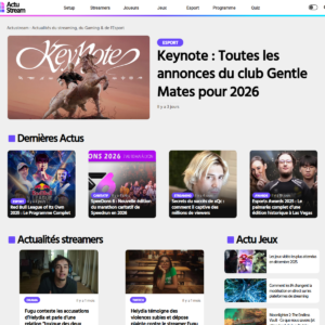actustream.fr