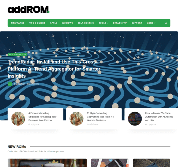 addrom.com