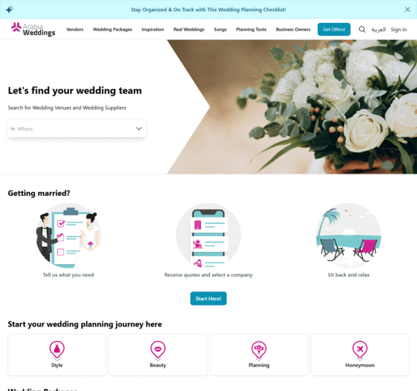 arabiaweddings.com