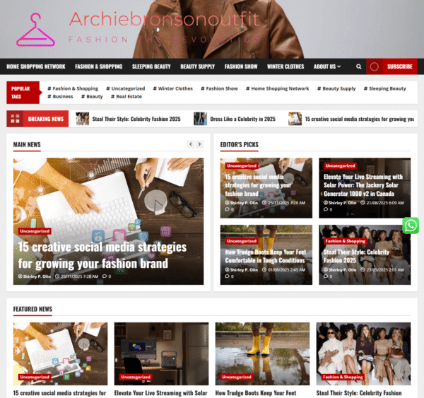 archiebronsonoutfit.net