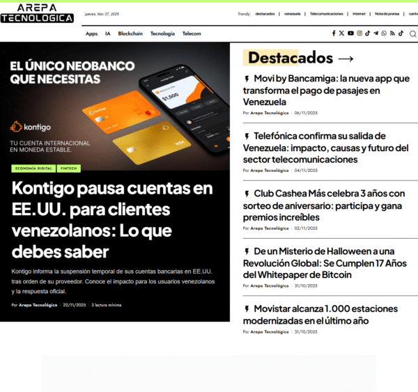 arepatecnologica.com