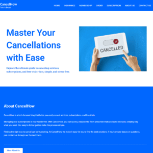 cancelhow.com cancelhow.com