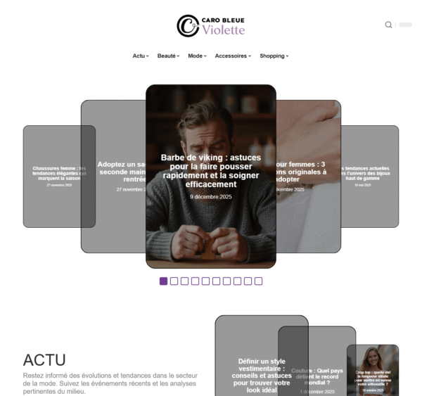 carobleueviolette.fr