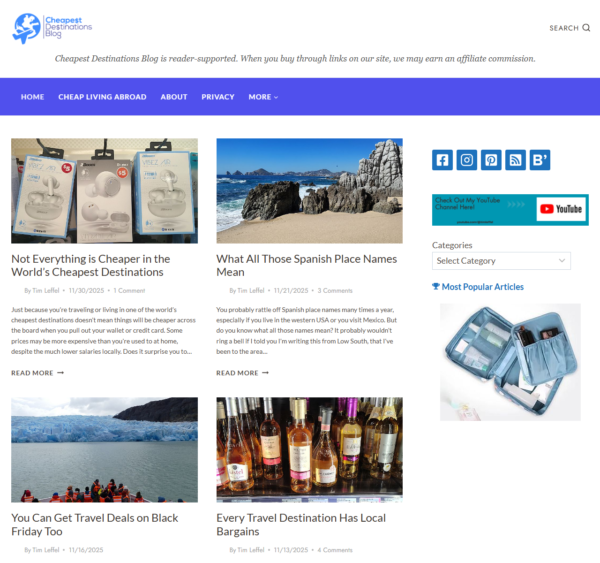 cheapestdestinationsblog.com
