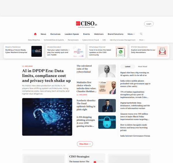 ciso.economictimes.indiatimes.com