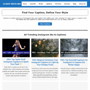 classyinstabio.com classyinstabio.com