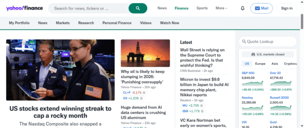 finance.yahoo.com